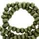 Wooden beads round 4mm Calliste green